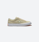 Converse X Footpatrol One Star Suede Men's Shoe - Vanilla Custard/White