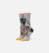 Tick Tock Minnie Socks Girl's - Red/Black/Yellow/White