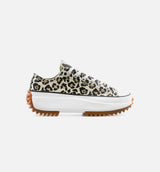 Run Star Hike Low Top Mens Lifestyle Shoe - White/Leopard