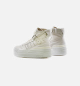 Triple Platform Hi Mens Lifestyle Shoe - Cream/Cream