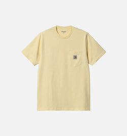 CARHARTT WIP SS23-I030434-ORG
 Pocket Mens Short Sleeve Shirt - Yellow Image 0
