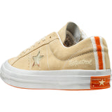 Converse X Footpatrol One Star Suede Men's Shoe - Vanilla Custard/White