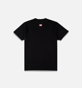 Fossil Fuel Short Sleeve Mens T-Shirt - Black