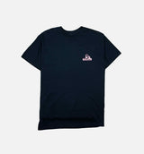 Classic Sphinx Mens Logo T-Shirt - Dusty Blue/White