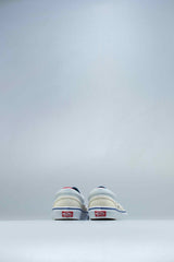 Outside In Classic Mens Slip On - Natural/Navy/Red