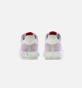 Air Force 1 Crater FlyKnit Mens Lifestyle Shoe - Wolf Grey/Pure Platinum/Gym Red/White