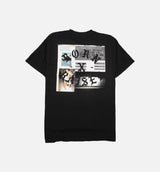 Party Square Mens T-Shirt - Vintage Black/Black