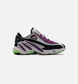 FYW 98 Mens Running Shoe - White/Black/Solar Green/Glory Purple