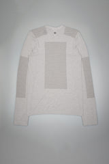 Day One Collection Base Layer Long Sleeve Mens T-Shirt - Grey/Grey