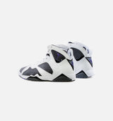 Air Jordan 7 Retro Flint Mens Lifestyle Shoe - White/Grey/Black