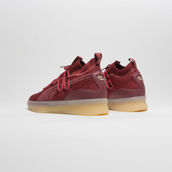 Def Jam X Clyde Court 35Th Anniversary Mens Basketball Shoe Burgundy Gum