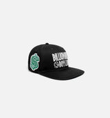 BB Dollar Snapback Mens Hat - Black