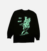 Voodoo Magic Long Sleeve Mens T-Shirt - Black/Black