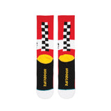 Prix Classic Crew Sock Men's - Red/Black/Multi