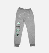 Sticker Slap Mens Pants - Black Overdye