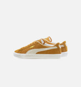 Suede Vintage Mens Lifestyle Shoe - Yellow/White