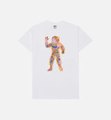 BB Crystal Astro Short Sleeve Tee Mens T-shirt - White