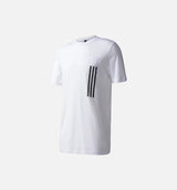 ID 3-Stripes Pocket Tee Men's - White/Black