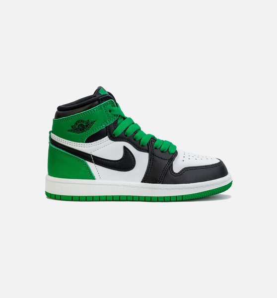 靴 Nike Air Jordan 1 Retro High Lucky Green Jordan FD1412-031 Air Jordan 1 Retro High OG Lucky Green Preschool