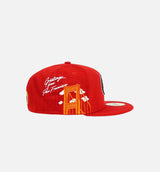 San Francisco 49ers Cloud Icon 59Fifty Mens Fitted Hat - Red