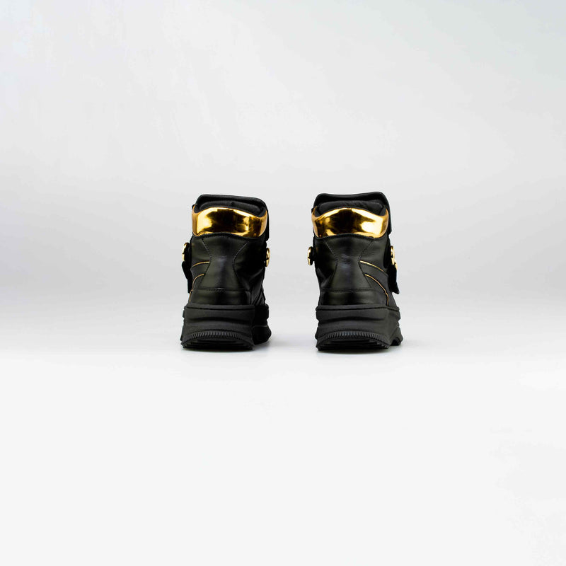 Balmain X Puma Deva Straps Womens Lifestyle Shoe - Black/Gold