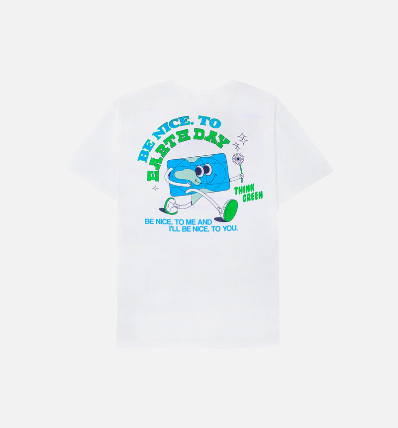 Earth Day Tee Mens T-Shirt - White