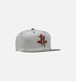 MITCHELL & NESS (SLD) 202VZ FAS 5ROCKE
 Houston Rockets NBA 88 Snapback Hat Men's - White Image 0