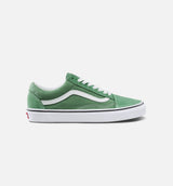 Old Skool Mens Shoe - Deep Grass Green/White