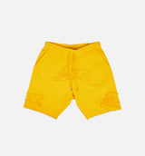 Tonal Shorts Mens Shorts - Yellow