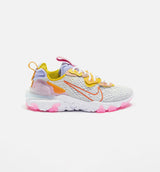 React VIsion Womens Running Shoe - Pure Platinum/Light Thistle/Saffron Quartz/Rust Factor