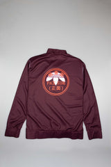 adidas Originals by Alexander Wang Mens Track Jacket - Burgundy/White