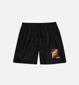 Nice Kicks X Amoeba Nylon Shorts Mens Shorts - Black