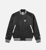 White Mountaineering Collection Mens Flight Jacket - Black/Black
