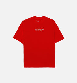 JORDAN DO6098-612
 Air Jordan Tee Mens T-shirt - Red Image 0