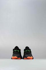 Ozweego Mens Running Shoe - Black/Green/Orange