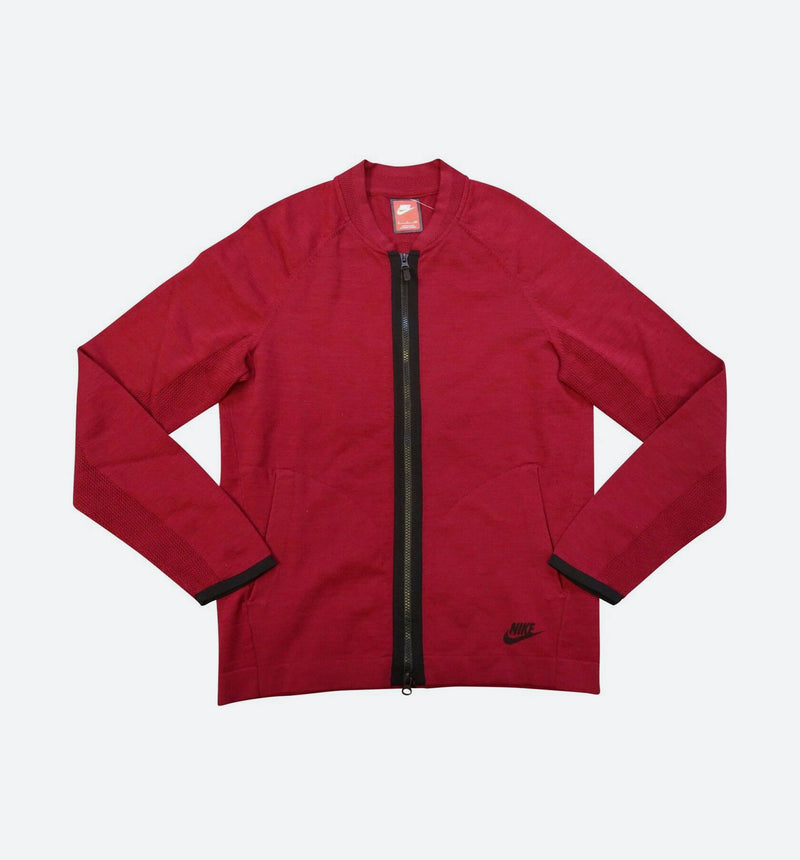 Sportswear Tech Knit Bomber Jacket Men's - Team Red/Black