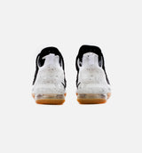 Lebron 18 Black Gum Mens Basketball Shoe -Black/White