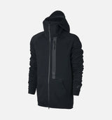 Tech Fleece Full Zip Mens Jacket- Black