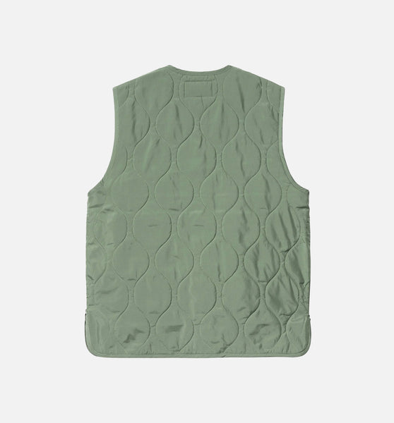 新品 Carhartt WIP HEWITT VEST L GREEN 定価以下 Hewitt Sleeveless Jacket in Green Carhartt WIP