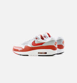 Air Max 1 LV8 Mens Lifestyle Shoe - Orange/White/Grey