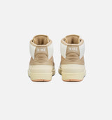 Air Jordan 2 Retro Muslin Womens Lifestyle Shoe - Beige/White