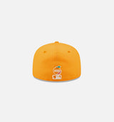 Houston Astros State Fruit 59FIFTY Fitted Cap Mens Hat - Yellow