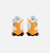 Air Jordan 13 Retro Del Sol Grade School Lifestyle Shoe - White/Yellow