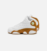 Air Jordan 13 Retro Wheat Preschool Lifestyle Shoe - White/Wheat