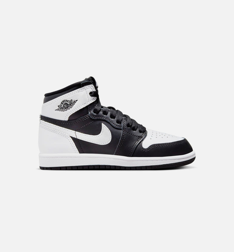 Air Jordan 1 Retro High OG Preschool Lifestyle Shoe - Black/White