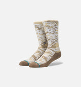 Envy Socks Men's - Khaki/White