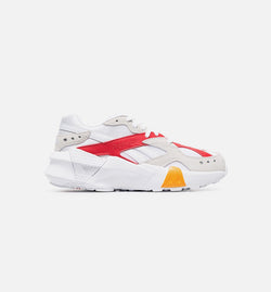 REEBOK DV5386
 Aztrek Double X Gigi Hadid Unisex Shoes - Grey/Neon Red/White Image 0