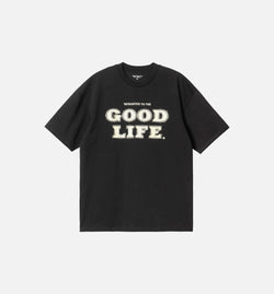 CARHARTT WIP I033256-BLK
 Good Life Mens Short Sleeve Shirt - Black Image 0
