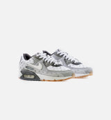 Air Max 90 White Polka Mens Lifestyle Shoe - Gray/White