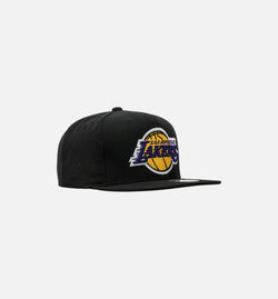MITCHELL & NESS (SLD) NL99Z TPC 5LAKER
 Los Angeles Lakers NBA Snapback Hat Men's - Black/Yellow Image 0